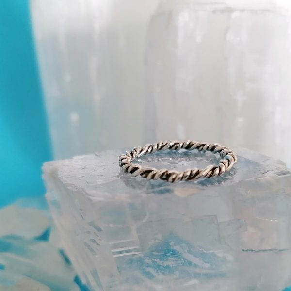Sterling Silver Triple Rope Ring