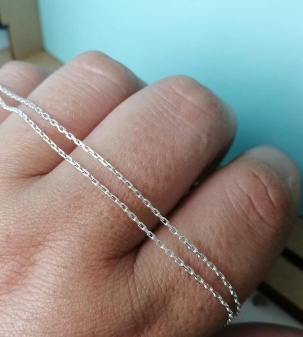 Sterling Silver 2mm Anchor Link Chain