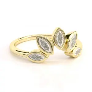 Keepsake Lotus Ring