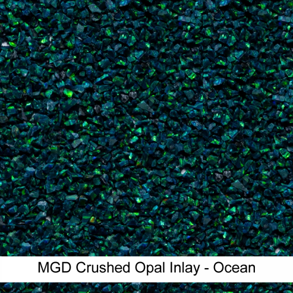 MGD Crushed Opal Inlay - Ocean