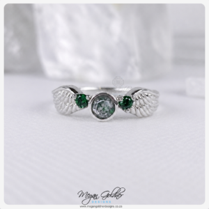 Keepsake Double Feather Ring