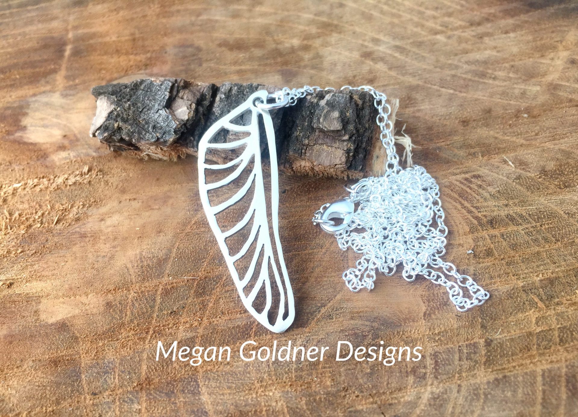 Sterling Silver Dragonfly Wing