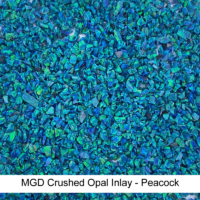 MGD Crushed Opal Inlay - Peacock MGD Crushed Opal Inlay - Peacock