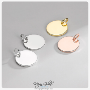 Engraved Letter Coin